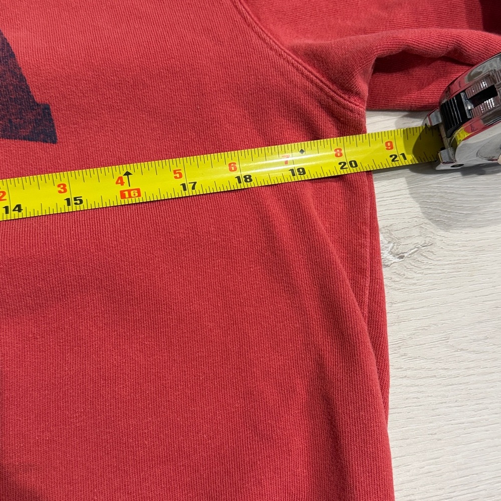 Brandy Melville Red USA Crew Neck Sweater - Picture 7 of 10